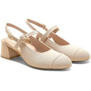 ‼️Final Sale VIVAIA Women's Beige Mary Jane Juliana 39.5 or 8.5 US